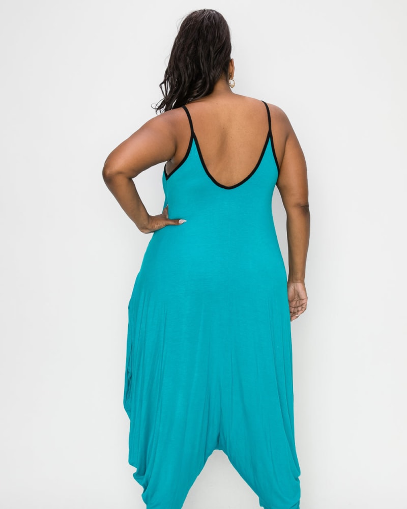 Plus harem jumpsuit hotsell